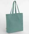 W805 Westford Mill EarthAware® Organic Maxi Bag For Life Sage Green colour image